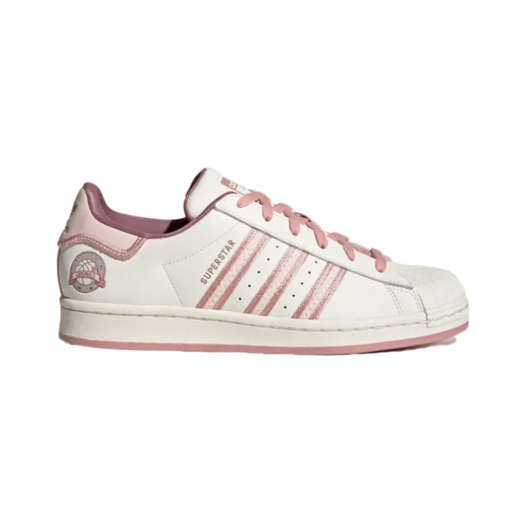 Giày Adidas Original Super Star Pink Beige Hồng Bee