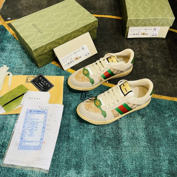 Giày Gucci Sơn Tùng Screener Leather Likeu Auth