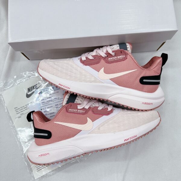 GIÀY CHẠY BỘ NIKE ZOOM VẢI LƯỚI MÀU HỒNG NỮ